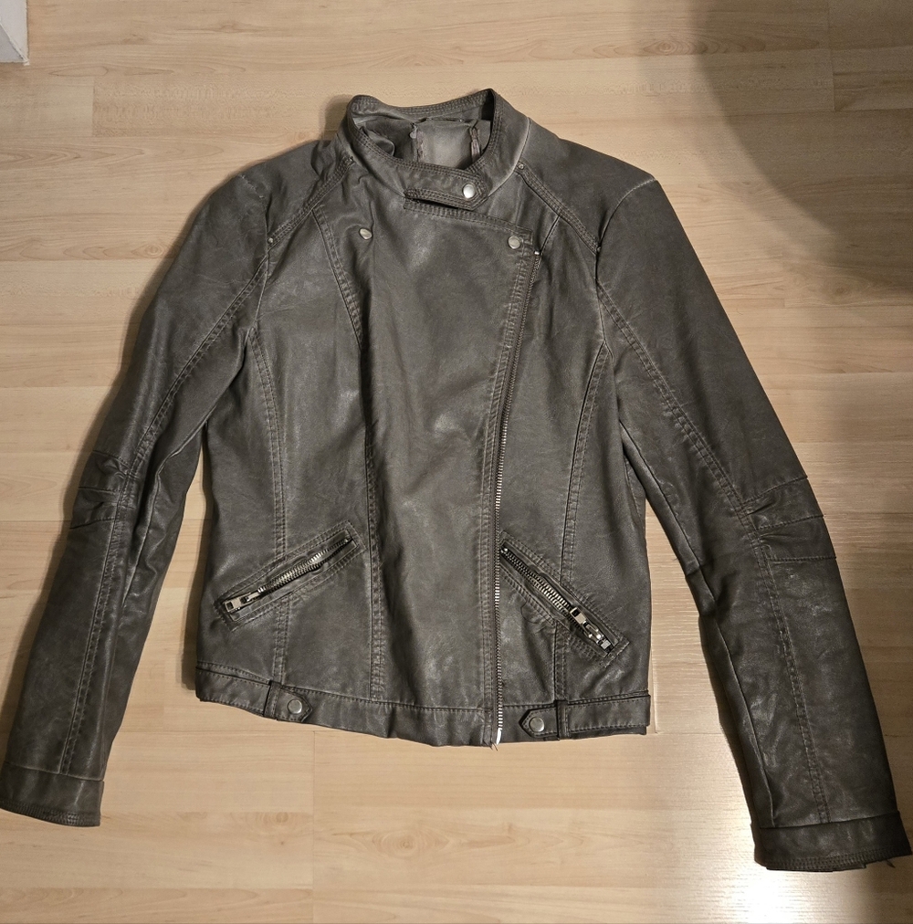 Vintage Faux Leather Jacket